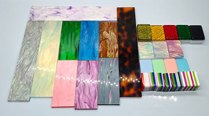 Tuiles de Mahjong américaines de luxe – Acrylique multicouche artisanal avec feuille d'or - Product Image 6