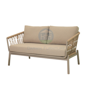 Giải trí hiện đại PE mây sofa ngoài trời đặt hotsale đồ gỗ ngoài trời nhà máy Bán buôn giá vườn sofa - Product Image 3