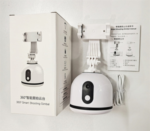 Trépied intelligent de suivi du corps du visage avec rotation de 360 degrés, F2 Selfie Phone Camera Stand Phone Stand No App for <span class=keywords><strong>YouTube</strong></span> Vlog Streaming - Product Image 6