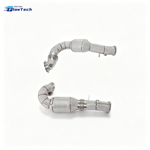 ท่อไอเสียตรงสำหรับ BMW F01 740i F02 740Li N54 3.0T Twin Turbo – สแตนเลส 304 แบบ Bolt-On เพิ่มประสิทธิภาพ - Product Image 1