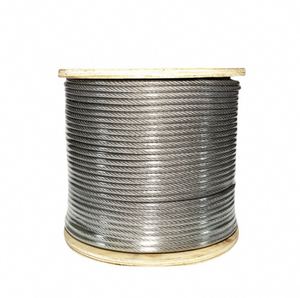 حبل من أسلاك الفولاذ المقاوم للصدأ 4VX48S + 5FC منخفض الكربون بسعر الجملة من المصنع - Product Image 1