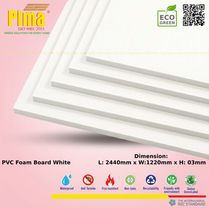 Custom Size 1mm-20mm Thickness Color PVC Foam Board Sheet 1220x2440mm Eco-Friendly Decorative <b>Plastic</b> Panel For Interior Design - Product Image 6