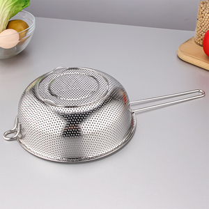 Hochwertiger Edelstahl mit langem Griff und dichtem Lochkorb - Product Image 4