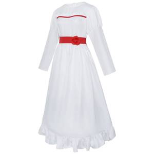 Disfraz de Cosplay Estilo Muñeca Gótica de Halloween, Vestido Blanco, Inspirado en Anime, Traje para Actuación en Escenario - Product Image 5