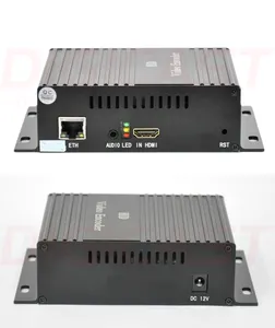 جهاز تشفير بث الفيديو H265 H264 HDM I IPTV مع RTSP RTMPS HLS M3U8 UDP SRT ON VIF