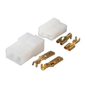 Conector de fio automático 21pin 6.3mm, conector fêmea macho DJ70215-6.3-11 DJ70215-6.3-21