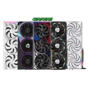 New Stock RTX4070TI AMD Chipset with 12GB DDR5 Video Memory PCI Express Interface Desktop Graphics Card with Fan Cooler