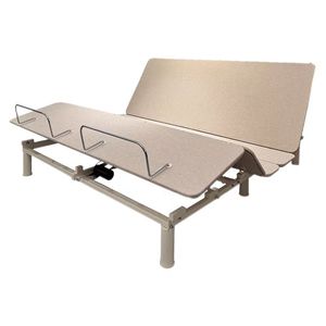 Vua Kích thước có thể điều chỉnh khung giường kim loại, khung giường Ergonomic giường thông minh hoạt động bằng điện thoại di động ứng dụng không dây điều khiển từ xa - Product Image 2