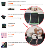 YH OEM & ODM Lcd Tablet Menulis Anak-anak, Tablet Belajar Menulis Warna Papan Gambar Digital untuk Anak-anak