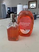 Savon liquide antibactérien aux agrumes 1,5 L en gros – Recharge hydratante légère pour salle de bain – Lavage des mains naturel et doux – Savon en vrac