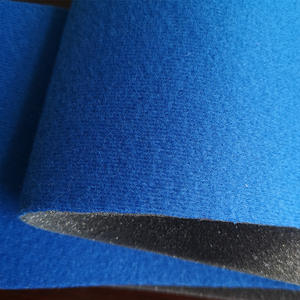 Tela cepillada con esponja adherida, material compuesto tres en uno, ignífugo, con patrón cruzado para tapicería <span class=keywords><strong>de</strong></span> techos <span class=keywords><strong>de</strong></span> automóviles - Product Image 4