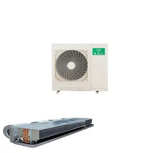 Kanallı klima 5000W ısıtma ve soğutma aletleri 1.5T yerli rahat kanallı AC R410a Climatizacion