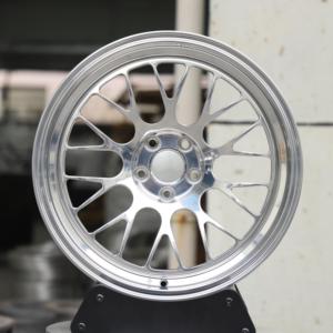HTOR Custom Forged Polished Chrome Brushed Silver Multi-Spoke Concave <strong>Rims</strong> 1-Piece Deep ML-10RT SM-10RS E46 330Ci E46 <strong>M3</strong> E90 <strong>M3</strong> - Product Image 2