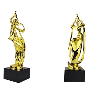 Escultura de Estatua de Metal dorado de hada bailarina Antigua China al por mayor, decoración del hogar, artesanías de Metal, regalos de recuerdo a precio de fábrica - Product Image 6