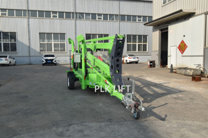 Nacelle articulée montée sur remorque pour travaux en hauteur - Product Image 4