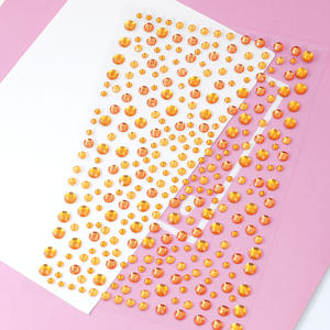 DIY Mini sopracciglia adesivi autoadesivi in acrilico diamanti per il trucco <span class=keywords><strong>lacrima</strong></span> per il respiro del bambino adesivi per il viso per il sopracciglio - Product Image 2