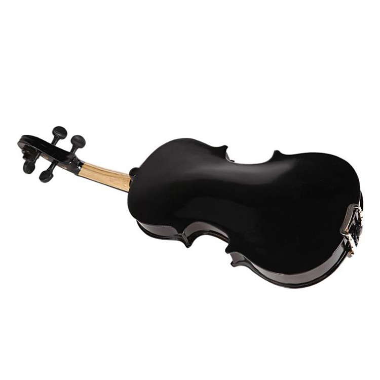 Factory hot sale black linden plywood and maple professional Beginner student violin