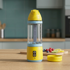 Blender portable pour jus, 700 ml, agitation bidirectionnelle, USB-C, matériau de qualité alimentaire, blender compact pour l'extérieur et l'usage quotidien - Product Image 1