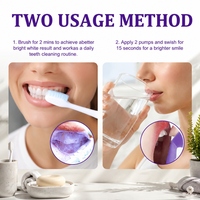 Mousse blanchissante pour les dents V34, élimination des taches, nettoyage des dents jaunes, soin buccal, mousse blanchissante, dentifrice éclaircissant 50 ml