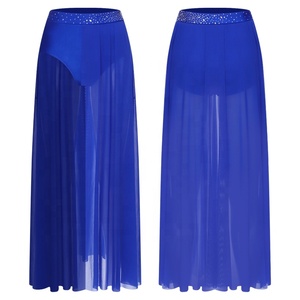 Jupe de danse lyrique pour femmes, jupe-culotte, jupe une pièce pour la danse du ventre et la danse contemporaine, fabricant de costumes de danse, robes de danse - Product Image 2