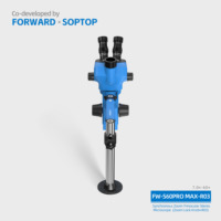 FORWARD FW-S60Promax-R03 New 0.4X CTV Support Camera Slide Base 60X Trinocular Microscopes for Mobile Phone Repair Tool Machine