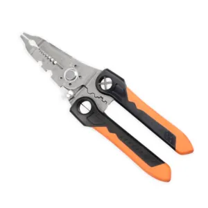 Durable Electricians Multifunctional Side Cutter Aluminum Wire Stripper Combination Insulated Pliers With Slide