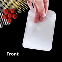 Bolsas de joyería con cierre hermético transparente, soporte para teléfono móvil nacarado, embalaje de Cable de datos y auriculares para almacenamiento de pendientes