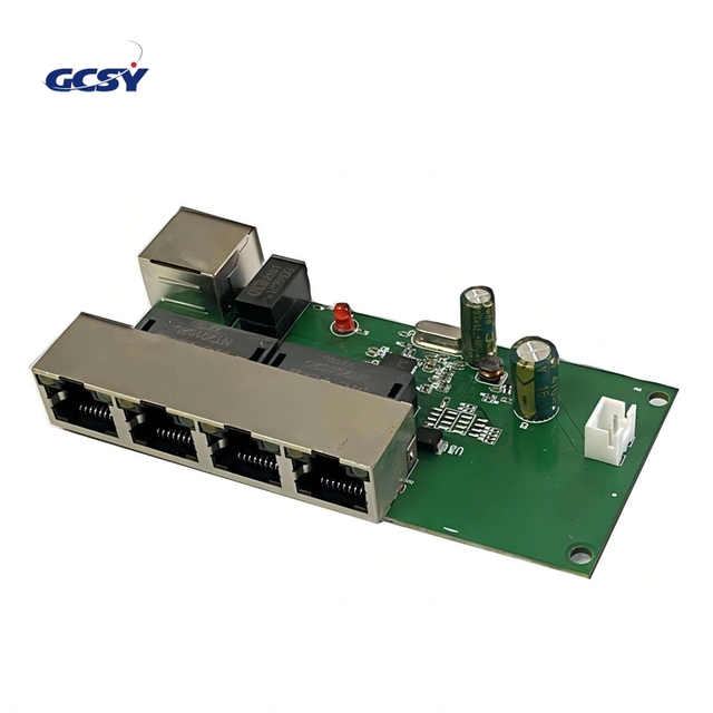 Mini Ethernet Switch PCB 5 Port 100Mbps Home Network Switch Ethernet Module for Gaming OEM ODM