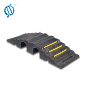 Yellow Jacket 2 Channel <strong>Electrical</strong> Wire <strong>Cable</strong> <strong>Protector</strong>/Rubber Kerb Ramps/<strong>Floor</strong> <strong>Cable</strong> Cover - Product Image 5