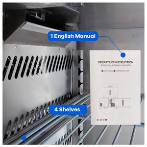 LVNi Réfrigérateur sous le comptoir Réfrigérateur avec tiroirs Comptoir Réfrigérateur Tiroir Congélateur Mode de refroidissement à air à température unique - Product Image 6