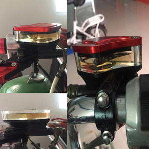 Maneta <span class=keywords><strong>de</strong></span> freno y embrague <span class=keywords><strong>de</strong></span> aluminio CNC <span class=keywords><strong>de</strong></span> 7/8 pulgadas (22 mm) con cilindro maestro, estilo hoja ajustable, para manillar universal - Product Image 3