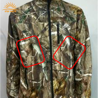 Vestes chauffées avec batterie Usb pour la chasse, Camouflage, manteau de Camouflage imperméable, collection hiver