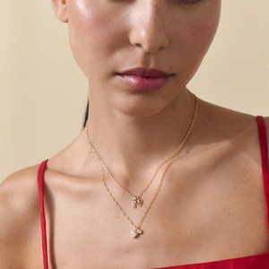 Collar con Colgante de Corazón, Collar de Verano, Sin Deslustre, para Mujer, Moderno, Personalizado, Bonito, Amoroso, Brillante, Plata de Ley 925 - Product Image 6
