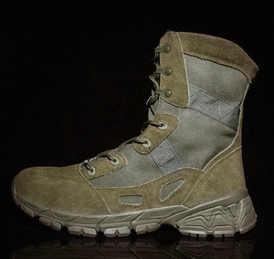 Bottes de désert TSB1016 en daim vert foncé, marron kaki de haute qualité – Stock standard - Product Image 6