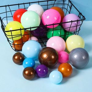 Factory Wholesale 28Mm 32Mm <b>Bath</b> Toy Toys Transparent Shells Machine Special Colorful Capsule Balls - Product Image 2
