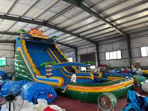 Équipement aquatique gonflable KLQ pour parc aquatique extérieur Jouez à l'équipement de dérive bon marché pour l'aventure en lac - Product Image 3