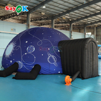 Domo Planetario Inflable Portátil de Diseño Libre con Fácil Instalación para Escuelas