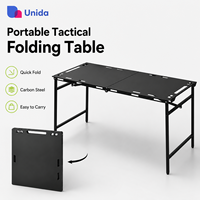 Table de pique-nique pliable portable, table utilitaire compacte pour le camping, le barbecue, les voyages et l'utilisation en jardin