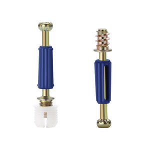 Modern Kitchen Furniture Hardware Iron Plastic Joint Cam Dowel <b>Lock</b> Nuts Bolts Connectors <b>Small</b> Screws GQK Brand 16/18mm Easy - Product Image 3