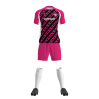 Ensemble Maillot et Short de Football Personnalisé pour Homme 100% Polyester Respirant Séchage Rapide Impression Numérique Nom d'Équipe Personnalisé Vêtements d'Été