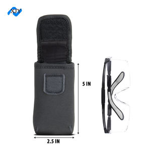 Étui en néoprène souple pour lunettes de protection, prêt pour l'extérieur, avec boucle de ceinture robuste et mousqueton à clip rapide - Étui uniquement - Product Image 2