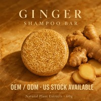 Sabun Sampo Jahe Herbal Alami, Menguatkan Akar, Mengontrol Minyak, Rempah Jahe untuk Rambut Halus dan Rapuh, Grosir