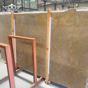 Goldtop Stone Modern Style Polished Finish Surface Burley Yellow Marble Big Slabs for Commercial Building Interior Decoration - Product Image 3