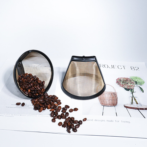 # 2 Filtros de Café Cónicos Pequeños Permanentes Universales para Cafeteras de <span class=keywords><strong>Goteo</strong></span> Cuisinart de 4-5 Tazas, Paquete con # 2 Filtros de Papel - Product Image 6