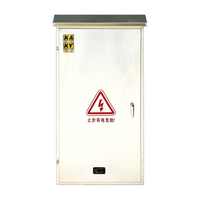 Boîtier de distribution électrique en acier inoxydable, étanche, vide, avec capot anti-pluie pour projets de câblage extérieur