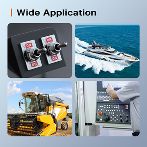 15A 250V (ON) OFF (ON) 3-Cách 6Pin Chuyển Đổi Chuyển DPDT Momentary - Product Image 6