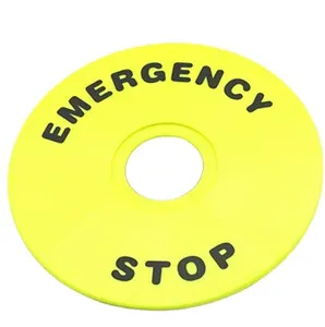 Benlee 90 diameter 22MM plastic emergency stop warning sign emergency stop button switch accessories