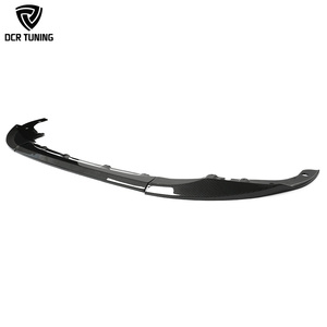 Pour 2021-25 <span class=keywords><strong>BMW</strong></span> G22 G23 430i <span class=keywords><strong>M440i</strong></span> MP Style fibre de carbone sèche lèvre de pare-chocs avant Kits de carrosserie extérieure séparateur avant - Product Image 1