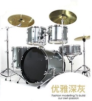 Weifang Rebon 5 Drums and 3 Cymbals Acoustic Drum Kit Drum Set