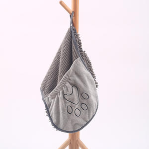 Lagui — serviette de luxe absorbante pour chien, serviette en microfibre, à séchage rapide, avec pochettes à main, serviette pour animaux domestiques, pour chien et chat, lavable en Machine - Product Image 3